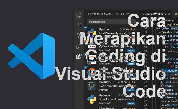 Cara Merapikan Codingan di VSCode: Shortcut, Otomatis & Ekstensi