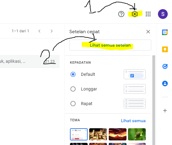 setting smtp di gmail