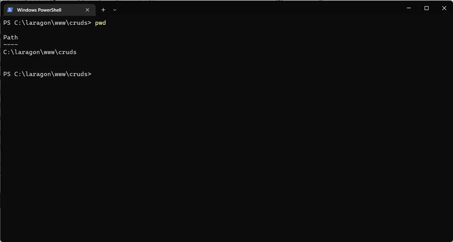 cara cek versi Laravel di ubuntu cmd