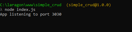 cara menjalankan nodejs di windows cmd
