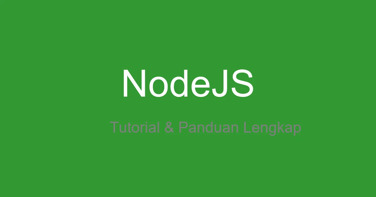 Cara Install NVM di Windows: Kelola Banyak Versi Node.js Sekaligus