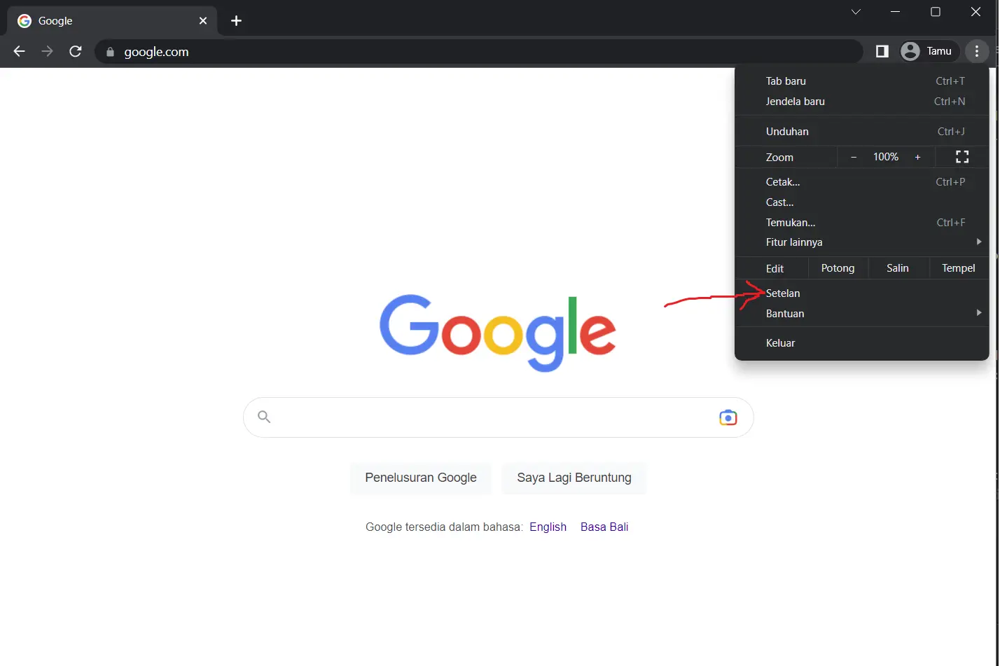 tutorial javascript cara mengaktifkan javascript di chrome